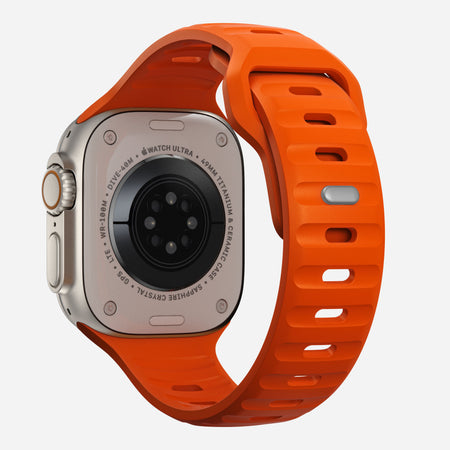 Sport Band - FKM Rubber - Vibrant Orange