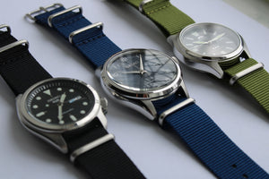 NATO Watch Straps: Original, Seatbelt, and Ribbed Styles