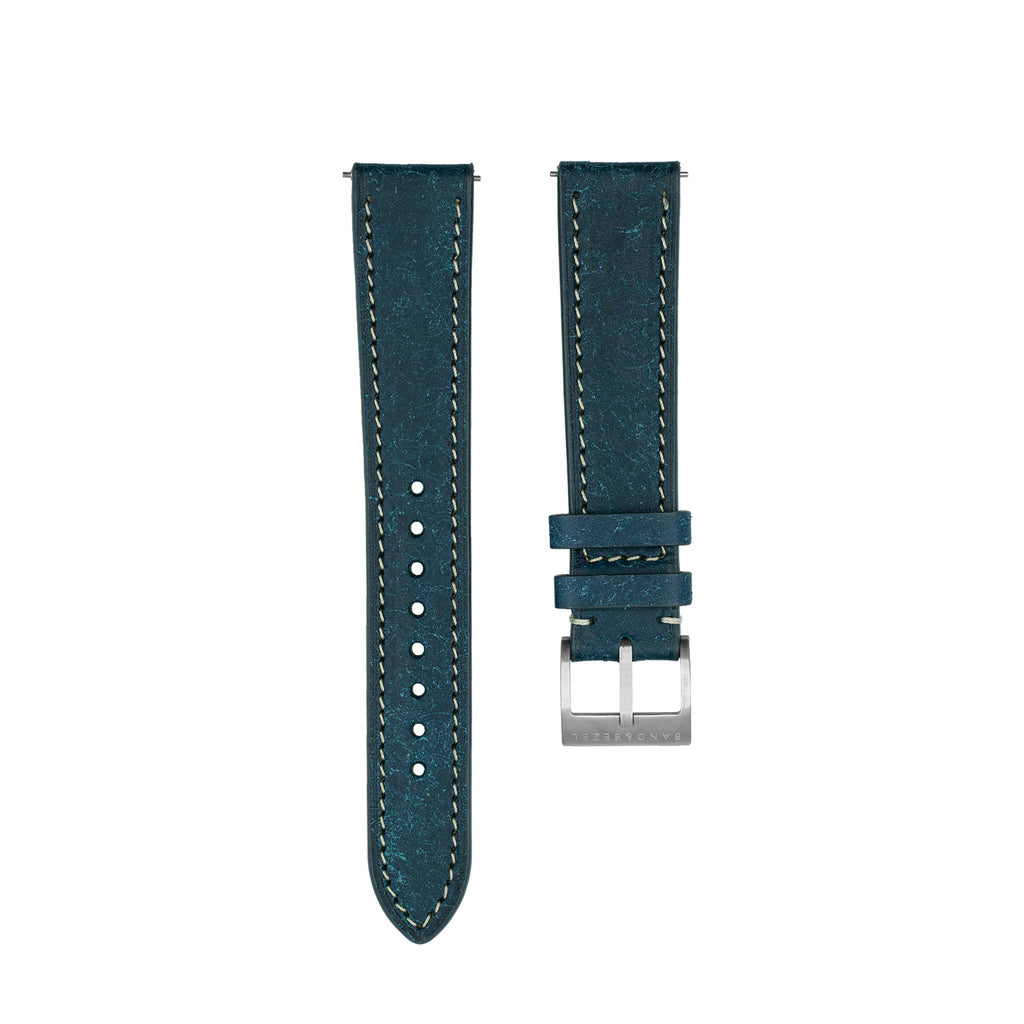 Martino Leather Strap - Blue